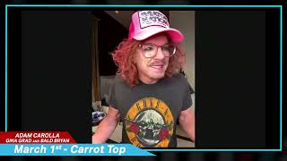 How Carrot Top Deals With Constantly Being Recognized [upl. by Refiffej]