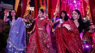 Bride Groom Dance  Wedding Dance  Ladkewale vs Ladkiwale  Group Dance  4 Dec 2023 [upl. by Reeta]