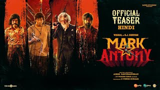 Mark Antony Hindi Official Teaser Vishal SJ SuryahGV PrakashAdhik Ravichandran  SVinod Kumar [upl. by Nahgeem135]