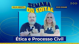 Semana do Edital  Ética e Processo Civil [upl. by Goodson]