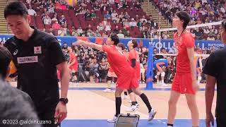 Japan Mens Team warmup  VNL 2023 Mens Week 3 Pasay PH Leg [upl. by Amora]