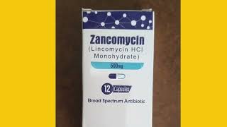 zancomycin 500mg uses in urdu Lincomycin HCl monohydrate effects and side effects [upl. by Pazia]