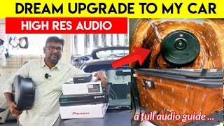 Dream upgrade to my car  infotainment and high resolution audio with subwoofer  Full audio guide [upl. by Cumine350]