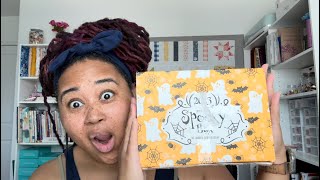 SPOILERS 2023 Spooky Box from Fat Quarter Shop [upl. by Aicatsana]