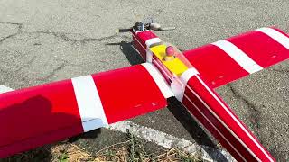 Today was a wonderful day with ugly stik and calmato Rc plane rcplane [upl. by Junius]