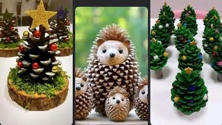 12 DIY PINECONE IDEAS 809 pineconedecor pineconeideas pinecones diys diysideas [upl. by Ajax]