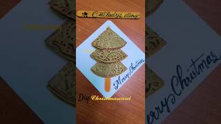 750 Diy christmascarddiycrafts christmas christmastree cards [upl. by Aehtorod]