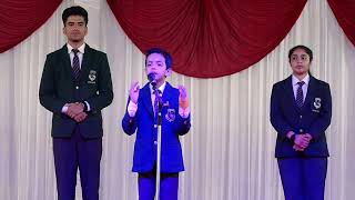 WOODBRIDGE SCHOOL PRAYAN SETHI CLASS V  SPEECH PANACHE 2023 [upl. by Cathe]