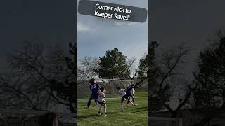 ⚽Corner Kick to Keeper Save theofficialvu referee pov [upl. by Lamahj989]