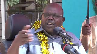 Speaking in Bartabwa Baringo North during Mzee Elijah Cheboi Chelangas the thanksgiving ceremony [upl. by Skilken]