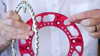 The original BiMetal sprocket Supersprox [upl. by Ihcalam225]