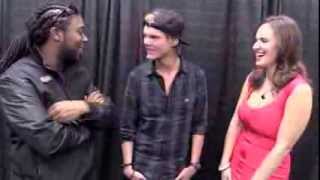 Avicii Backstage at B96 Pepsi Jingle Bash [upl. by Alihet]