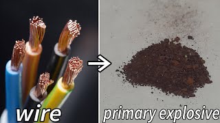 how to synthesize copper acetylide primary explosive [upl. by Atikim]