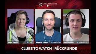 Clubs to watch  Rückrunde  Virtual Bundesliga Club Championship by bevestor [upl. by Lyudmila]