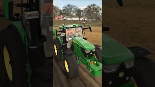 PLOWING WHEAT FIELD WITH JOHN DEERE 6145R  Farming Simulator 25 shorts farmingsimulator [upl. by Niawd]