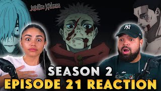 ITADORI IS DONE WITH THE GAMES  Jujutsu Kaisen S2 Ep 21 Reaction [upl. by Nwatna148]