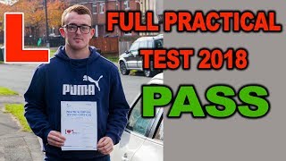 Full Real UK Practical Driving Test Pass Video Heaton Bradford 2018 quotTest Routequot [upl. by Dnomad260]