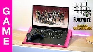 2019 Dell XPS 15 7590 Gaming Review  Benchmarks Thermals Undervolting [upl. by Eelahc]