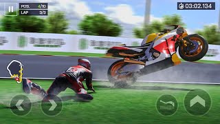 REAL MOTO RIDER BIKE RACING 2024  Extreme Moto GP Bike Stunt Racer  Ios amp Android [upl. by Gregson]