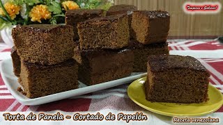 CORTADOS DE PAPELÓN TORTA DE PANELA receta Venezolana y deliciosa [upl. by Harneen]