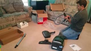 Miele c3 power plus vacuum unboxing [upl. by Hpejsoj]