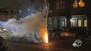 How can San Francisco dim the spark of illegal fireworks [upl. by Lyrej196]