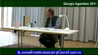 Giorgio Agamben Gesto o la struttura dellarte 2011 sub Ita [upl. by Brantley]