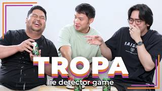 Real Tropas Play a Lie Detector Drinking Game  Filipino  Rec•Create [upl. by Carver]