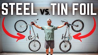 Cromoly vs Aluminum BMX  Is Steel Real  BEST BMX race bike shootout [upl. by Eddi]