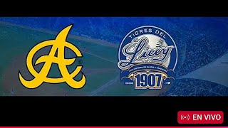 EN VIVO ÁGUILAS CIBAEÑAS VS TIGRES DEL LICEY ANTESALA [upl. by Sanson]