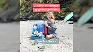 Keep It Coastal This Fall With Beachly  Beachly Fall Box 2022 [upl. by Dene]