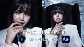 LISA  DENTISTÉ AD TWIXTOR CLIPS 4K AFTER EFFECTS SHERPANED [upl. by Airpal121]