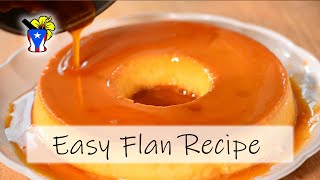 How to make Puerto Rican Flan de Queso  Easy Puerto Rican Recipe [upl. by Ybba]