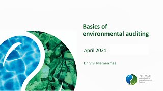 Basics of Environmental Auditing [upl. by Marieann]