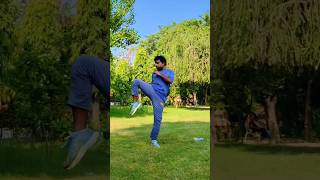 Jump back Kick Tutorial 🦵💪🥋💥 mixmartialarts martialarts jumpbackkick kicks youtubeshorts [upl. by Suirauqram]