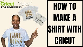 EASIEST CRICUT IRONON SHIRT TUTORIAL FOR BEGINNERS [upl. by Nahtnamas]