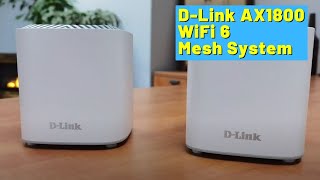 DLink Covr AX1800 WiFi 6 Whole Mesh System Review  Handy Andy Review [upl. by Burn]