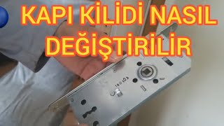 Kapı kilidi nasıl değiştirilir  Kapı kolu ve kilidi nasıl değiştirilir [upl. by Mattias]