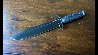 Cold Steel Leatherneck Bowie [upl. by Eiramnwad574]