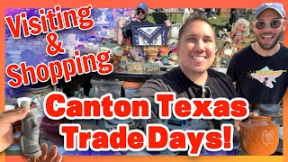 Shopping at Canton Flea Market Trade Days Largest Flea Market in Texas November 2023 🍁🛒 [upl. by Siloa116]