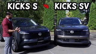 2025 Nissan Kicks S vs 2025 Nissan Kicks SV Comparison  Which one Should you Buy [upl. by Izabel]