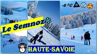 ❄️Le Semnoz 🏔😍 Semnoz Ski Resort🏂🏻  Annecy to Semnoz🚌 [upl. by Ainod738]