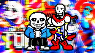 COVER Determinação  Undertale Pacifista Ton  Cover parte do Papyrus e Sans [upl. by Annirac]