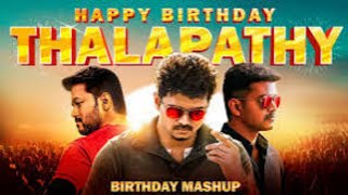 thalapathy vijay birthday videothalapathy vijay happy birthday song [upl. by Enilav]