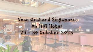 Voco Orchard Hotel Singapore [upl. by Lethia]