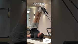 Pilates Reformer Short Spine Intermediate Level pilates reformer tutorial reformeracademy [upl. by Areik]