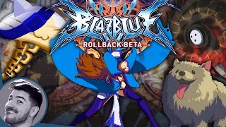 Sajam Tries BlazBlue Central Fiction  Step 2 Online Matches [upl. by Airyk]