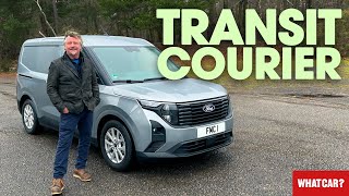 NEW Ford Transit Courier van review – Charley Boorman delivers the ULTIMATE verdict  What Car [upl. by Mistrot]