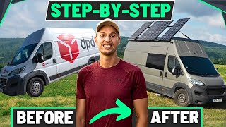 Full Van Conversion Explained Start to Finish  Sophisticated DIY [upl. by Ecnedac]