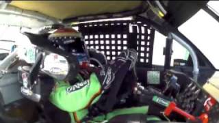 Danica Patrick HARD Crash Tony Stewart Wins  2012 Gatorade Duel 1 [upl. by Ynehpets]